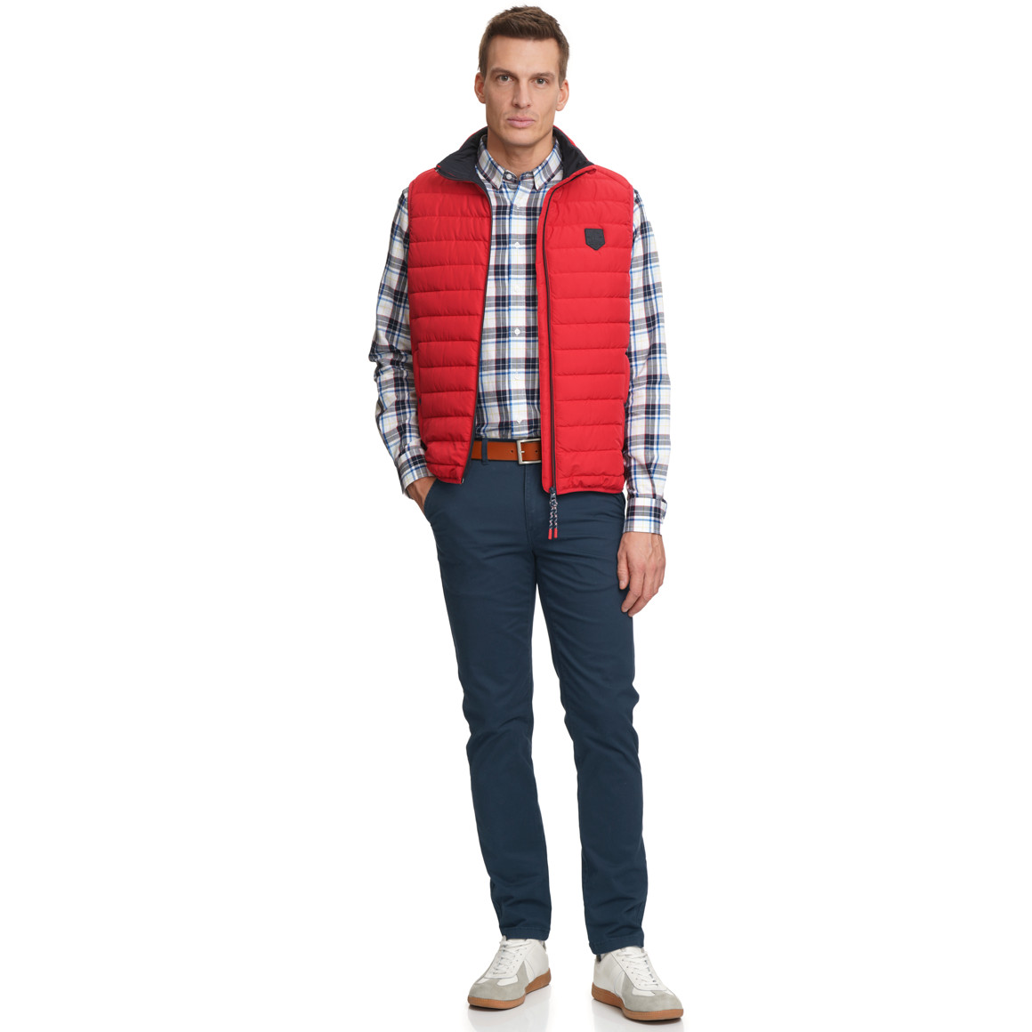 Herren Chinohose in Unifarben