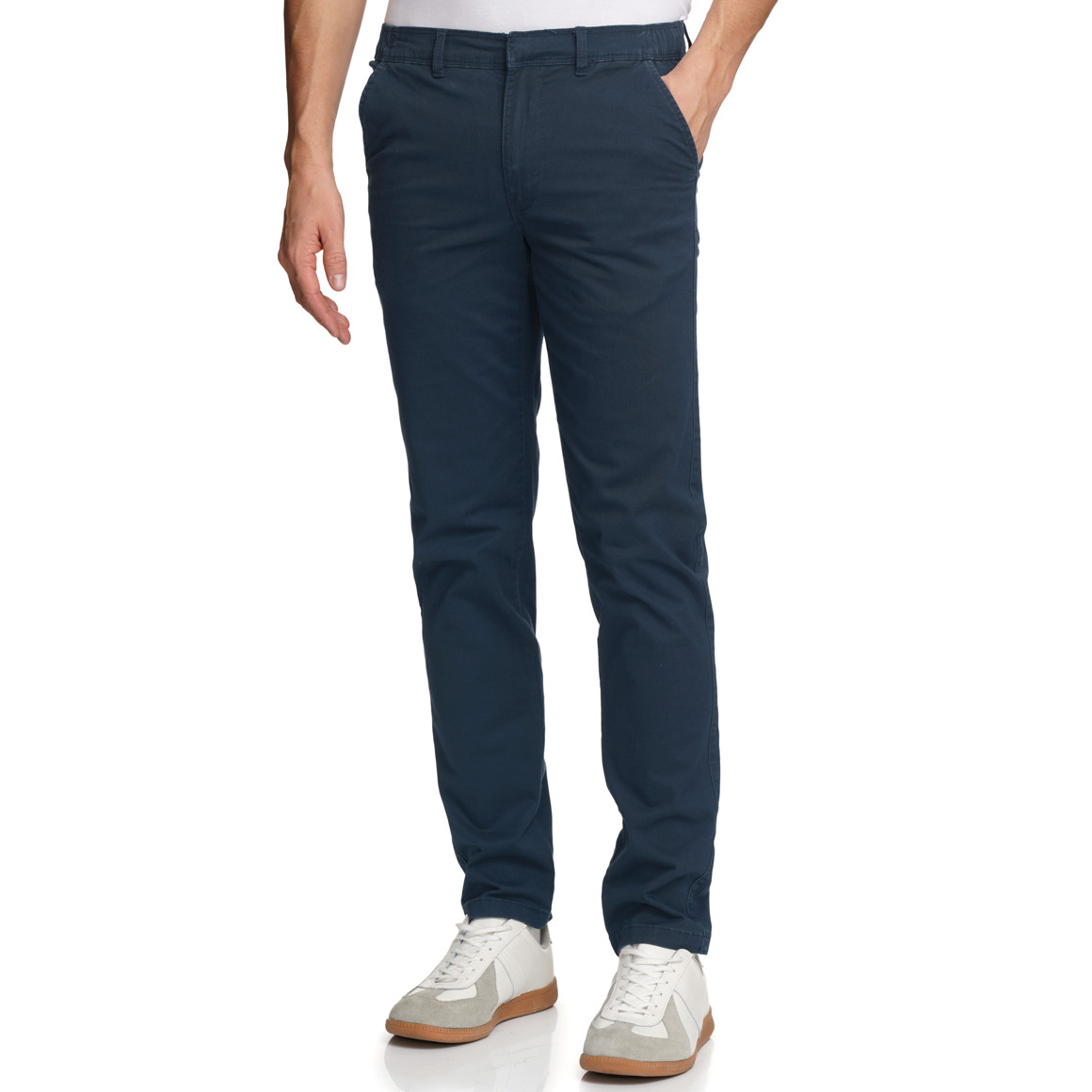 Herren Chinohose in Unifarben