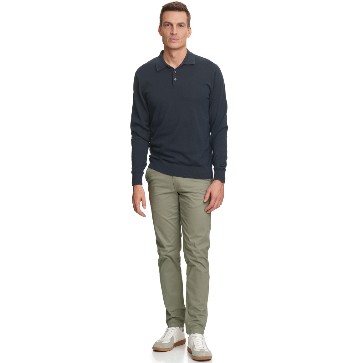 Herren Chinohose in Unifarben