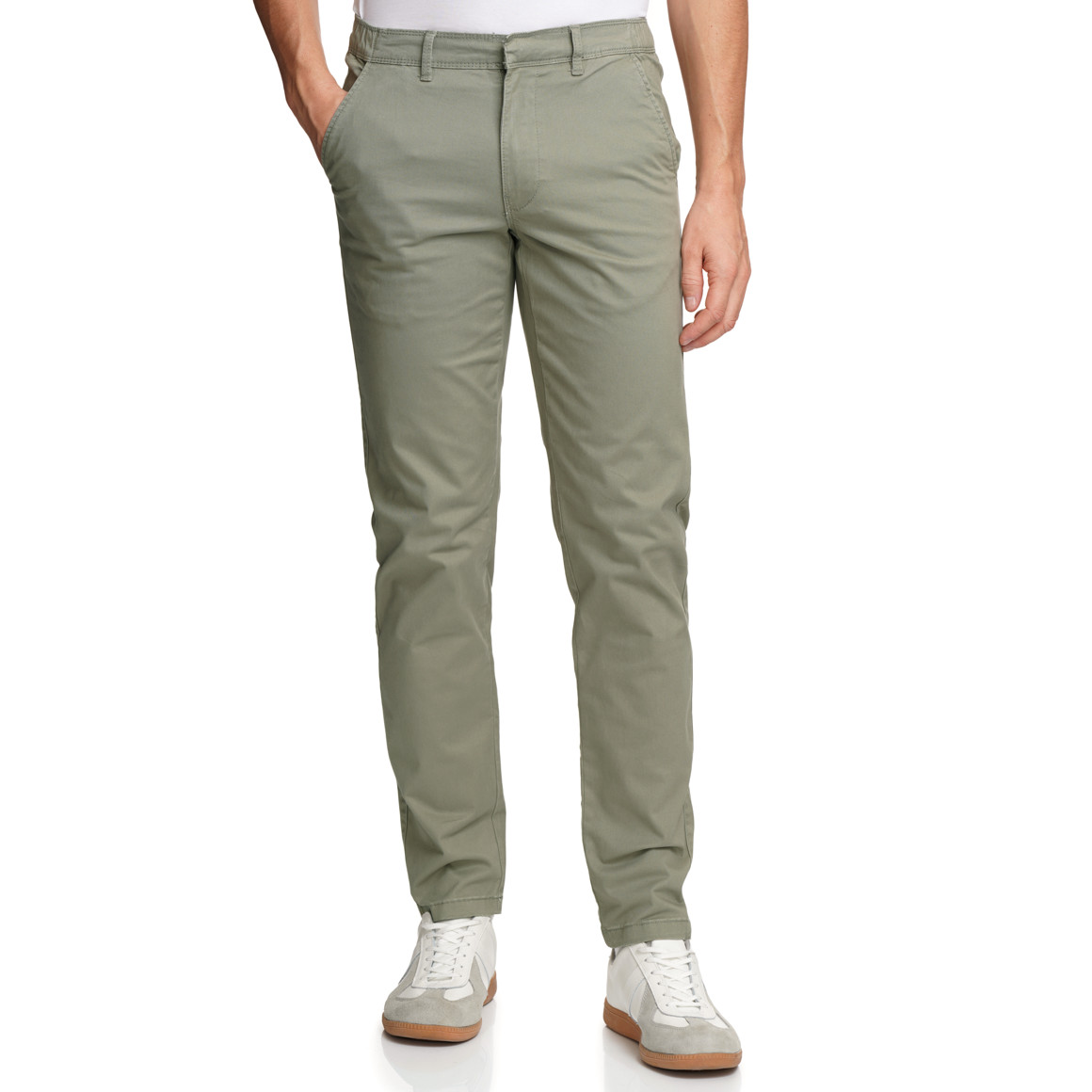 Herren Chinohose in Unifarben