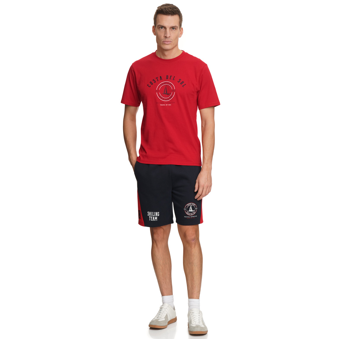 Herren T-Shirt mit großem Print