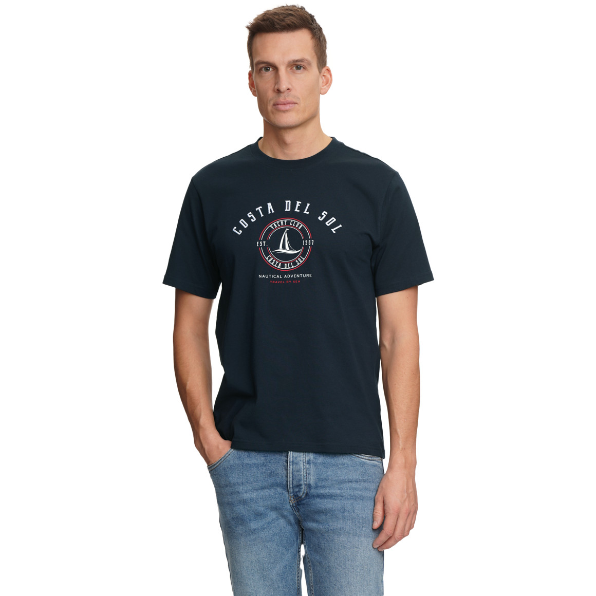 Herren T-Shirt mit großem Print