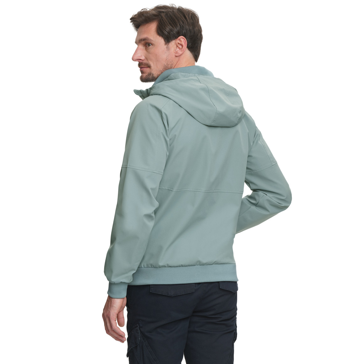 Herren Jacke mit Kapuze