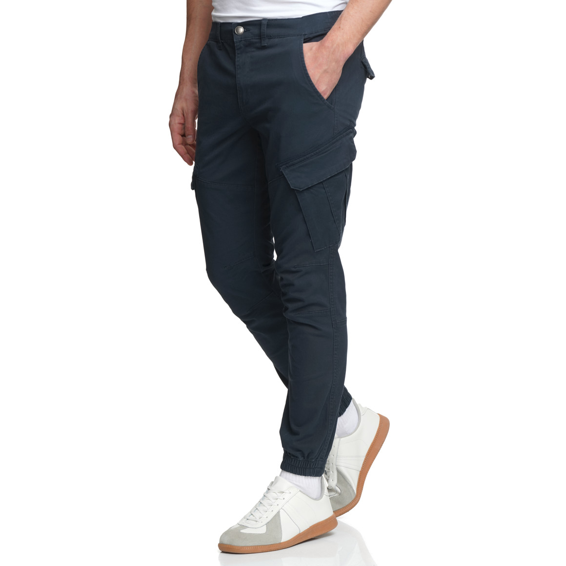 Herren Cargohose in Unifarben