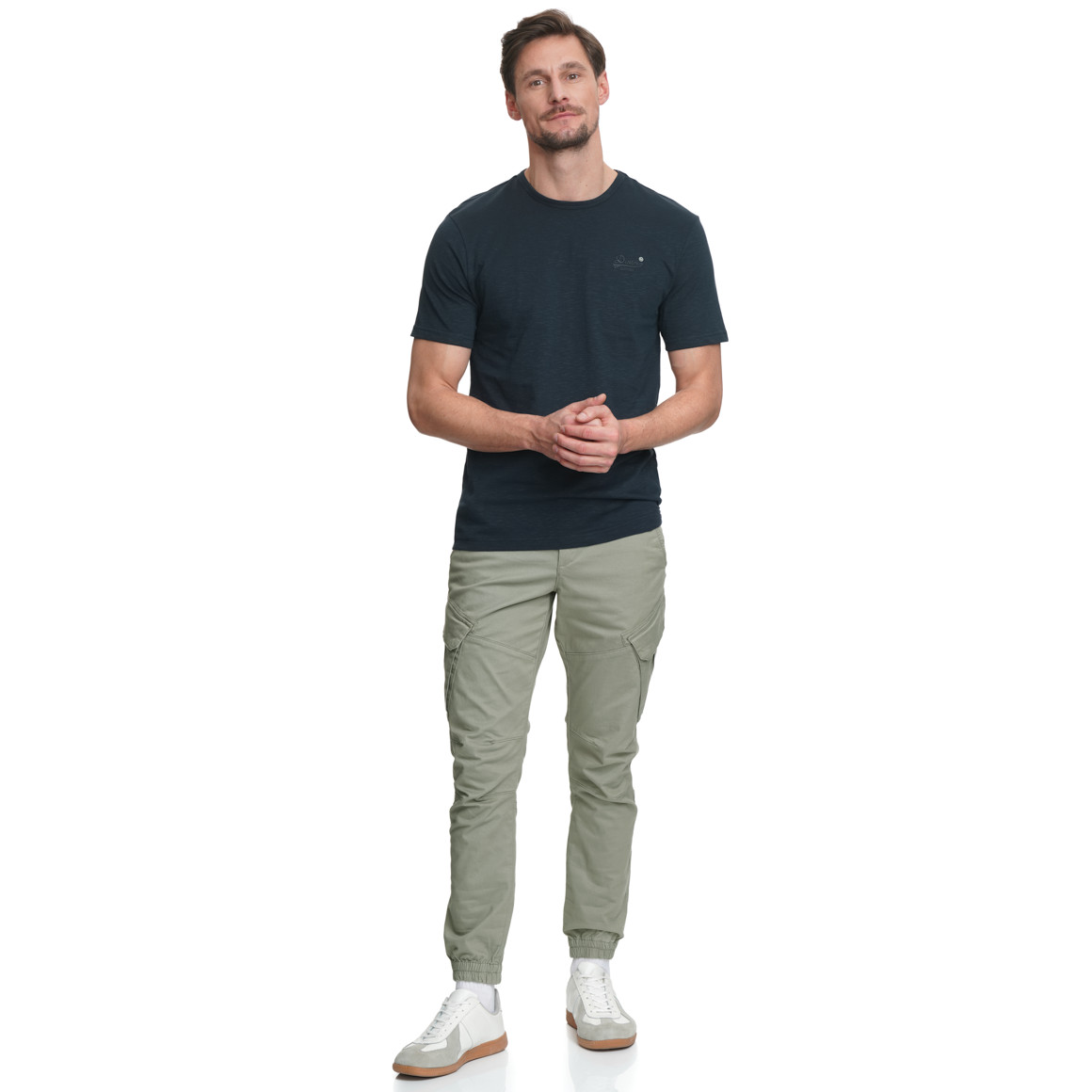 Herren Cargohose in Unifarben