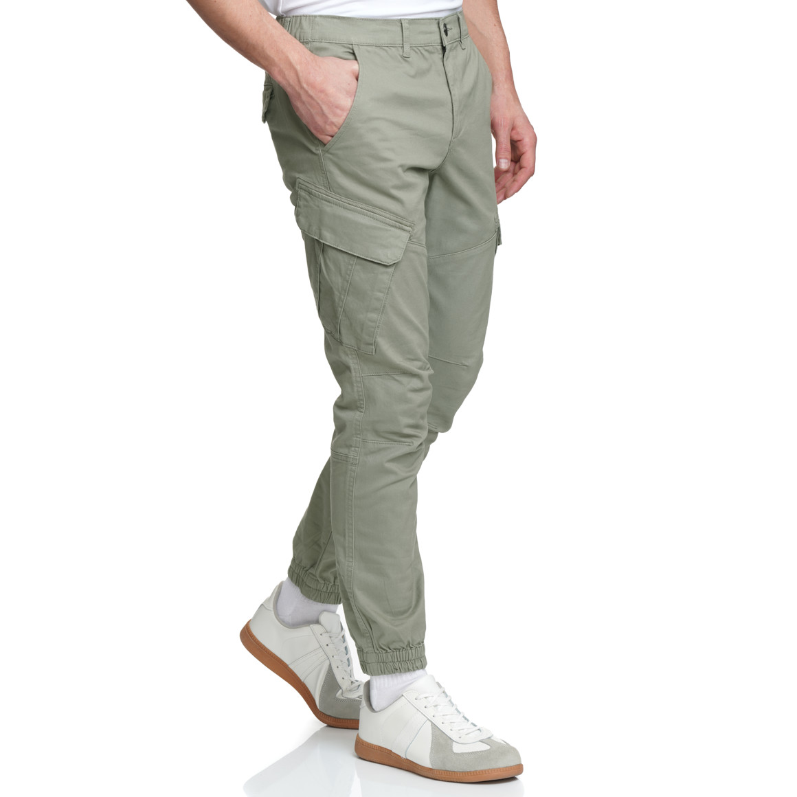 Herren Cargohose in Unifarben
