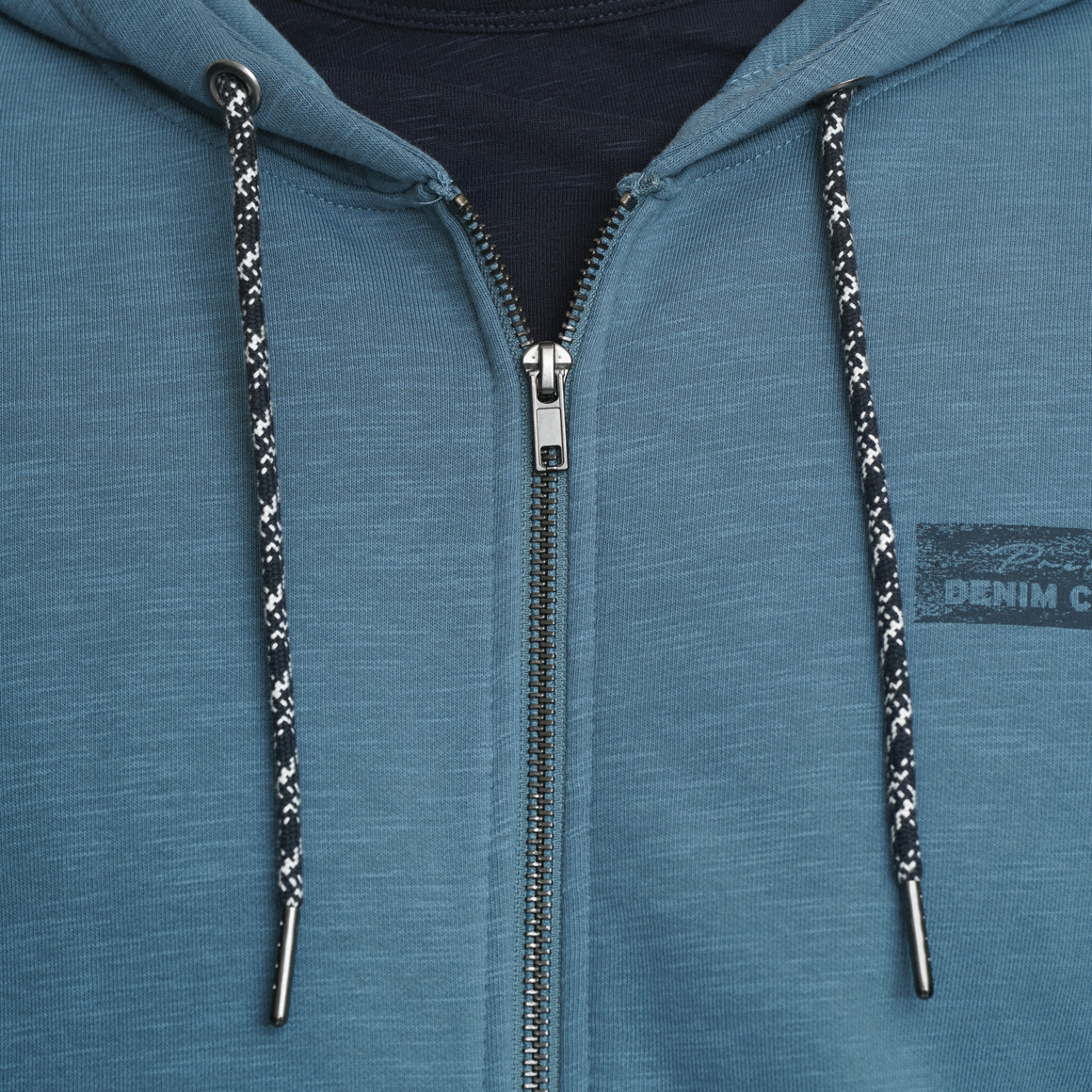 Herren Sweatjacke mit Flammgarn