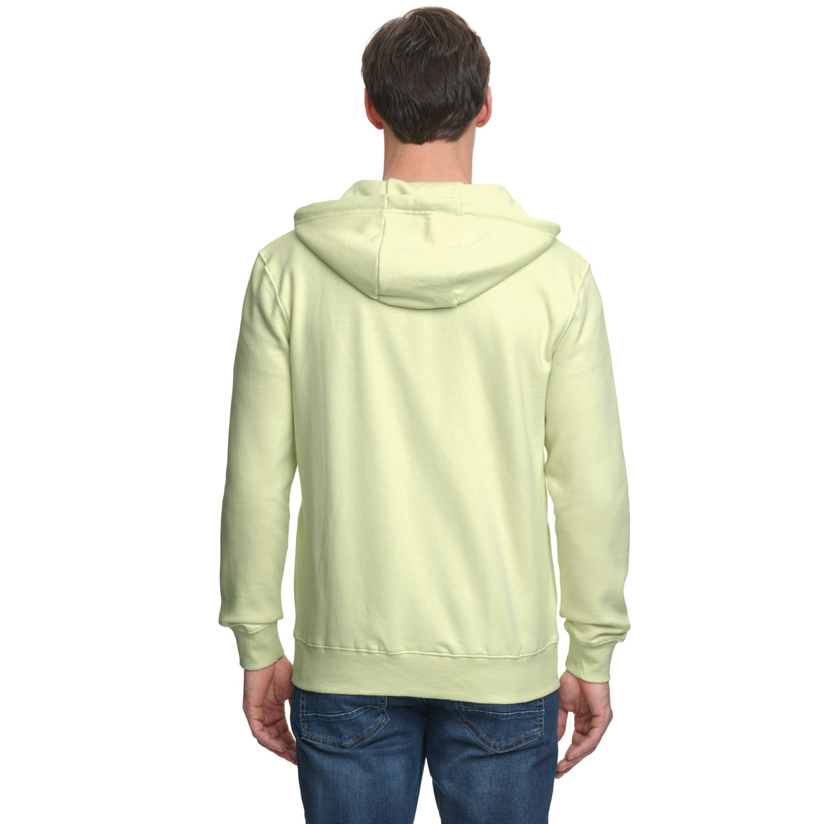 Herren Sweatjacke mit Flammgarn