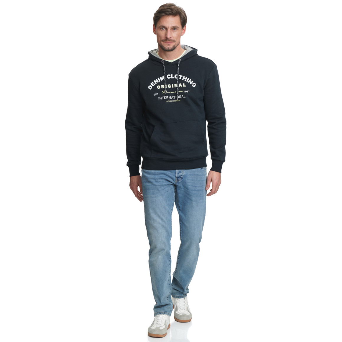 Hoodie voor heren met print