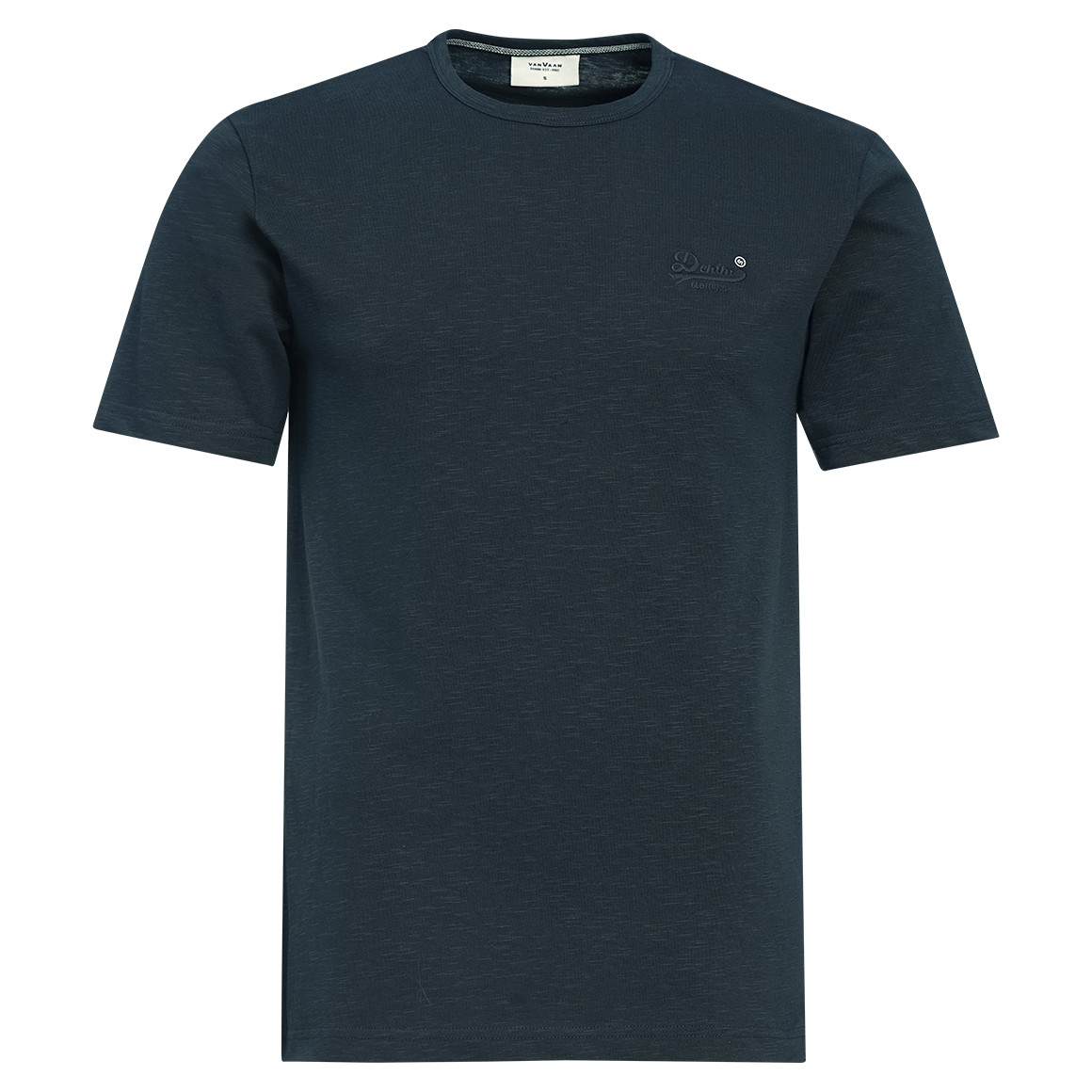 T-shirt voor heren met vlammengaren