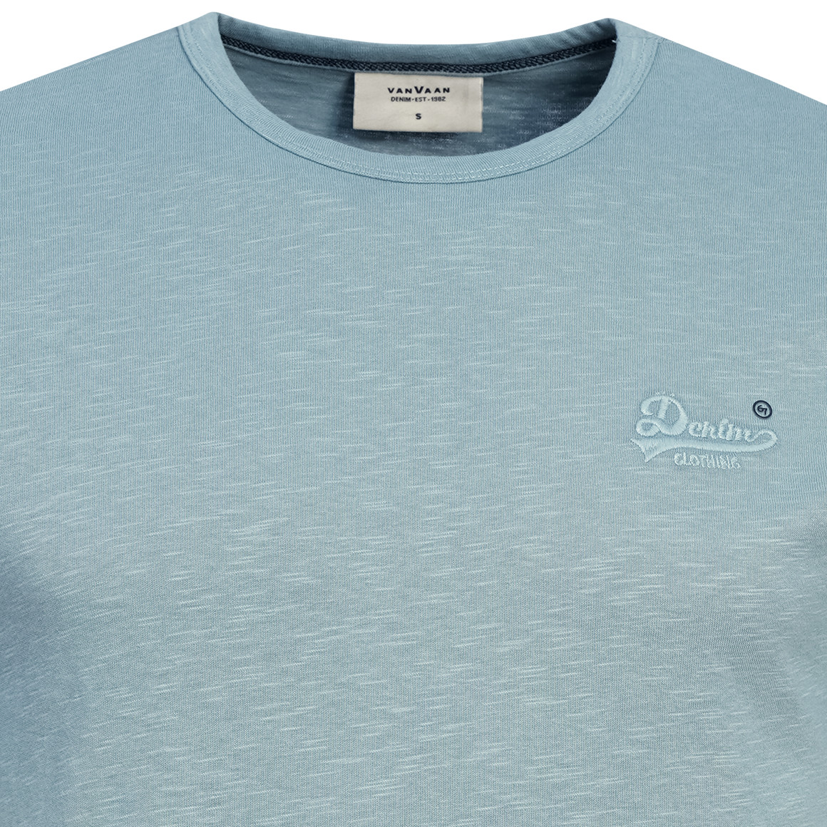 Herren T-Shirt mit Flammgarn