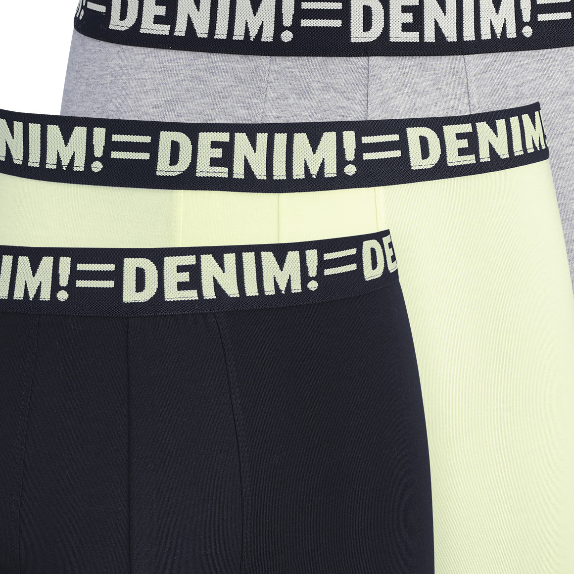 Set van 3 heren retroshorts