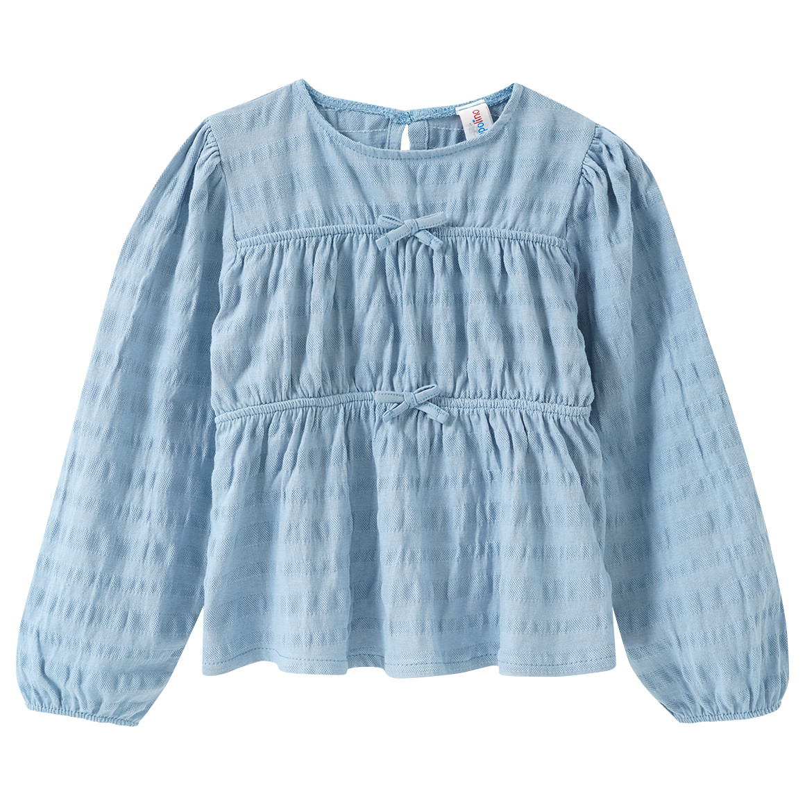 Mädchen Bluse aus zertifizierter Baumwolle
