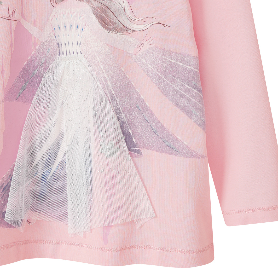Die Eiskönigin Langarmshirt mit Applikation