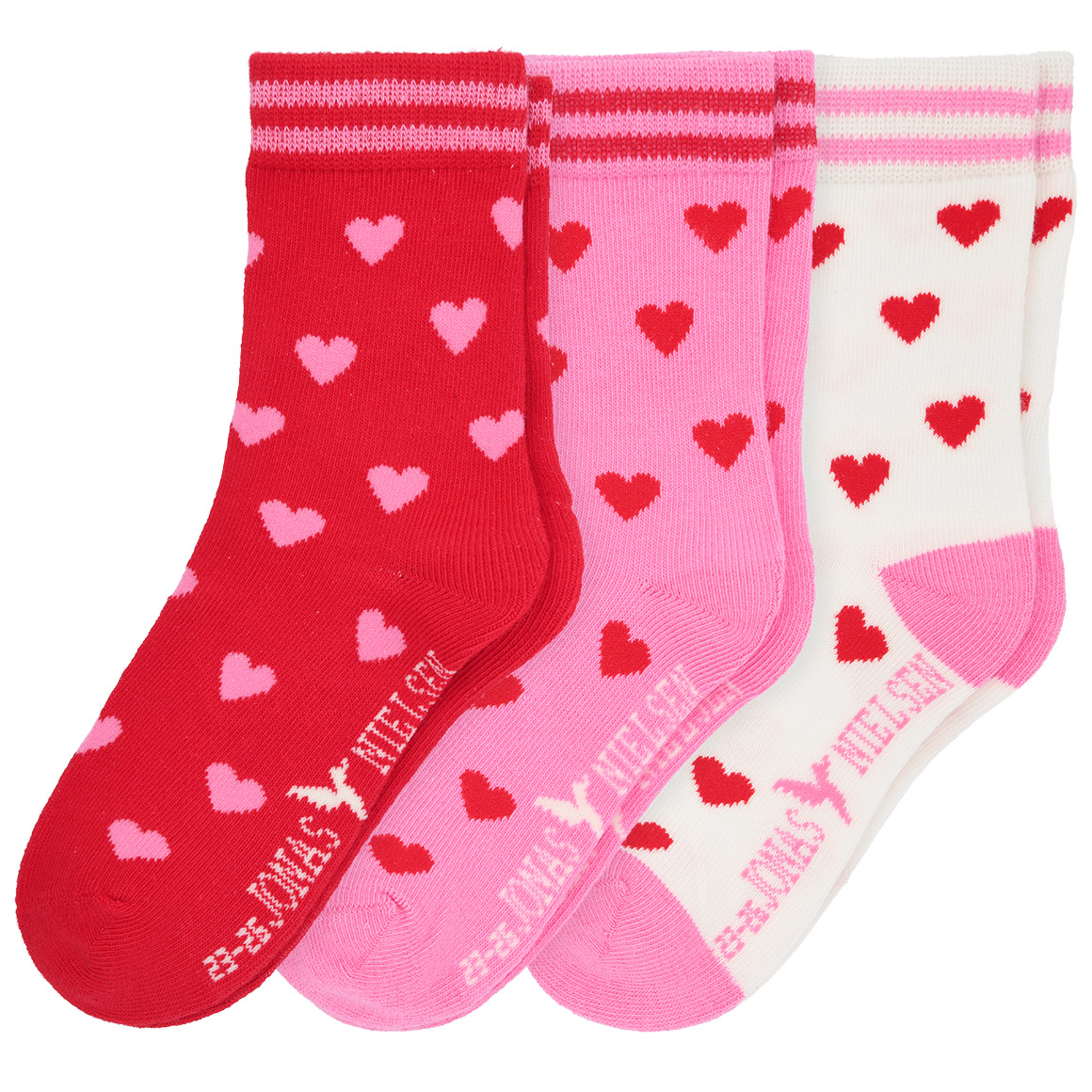 3 Paar Mädchen Socken mit Bio-Baumwolle