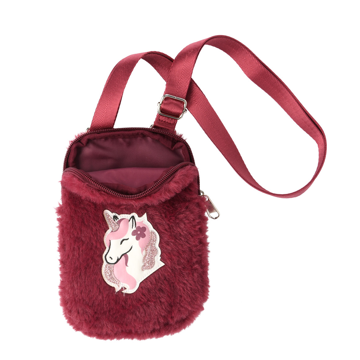 Mädchen Handytasche mit Einhorn-Applikation