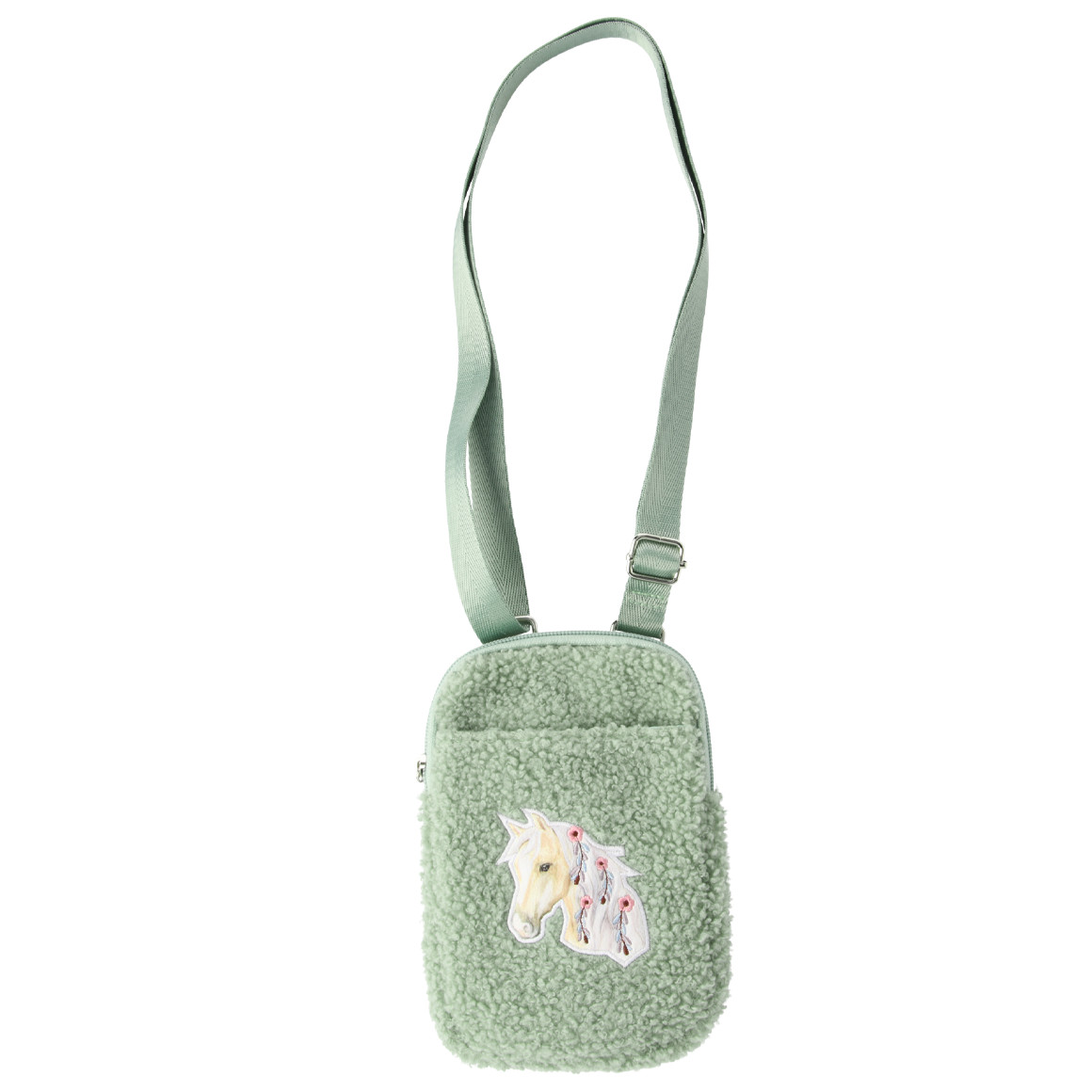 Mädchen Handytasche mit Pferde-Applikation