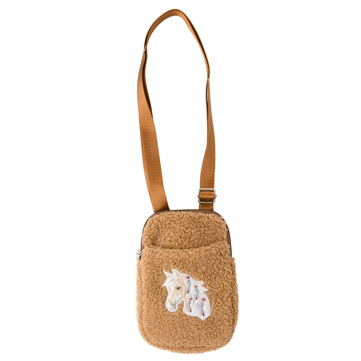 Mädchen Handytasche mit Pferde-Applikation