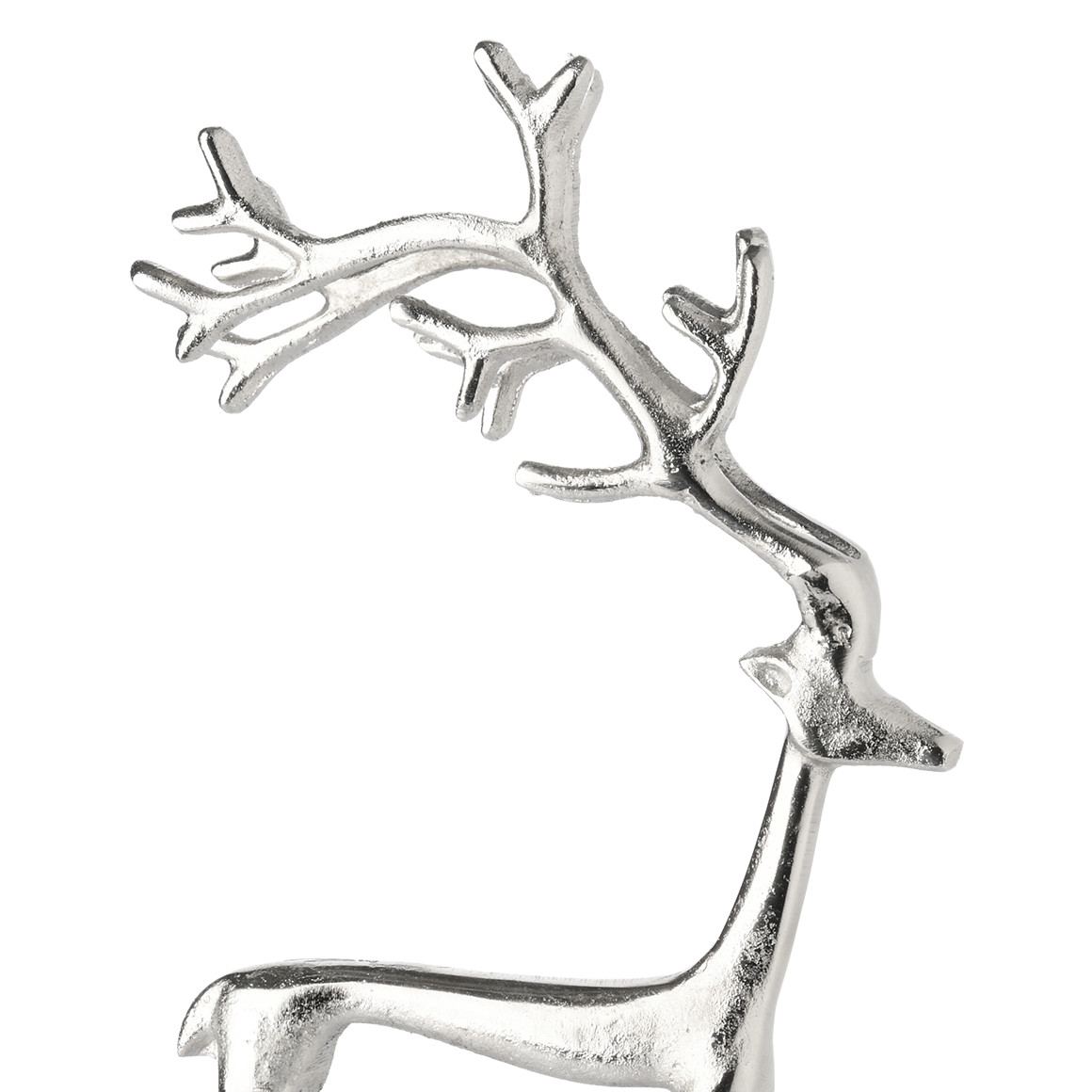 Großes Deko-Rentier aus Metall
