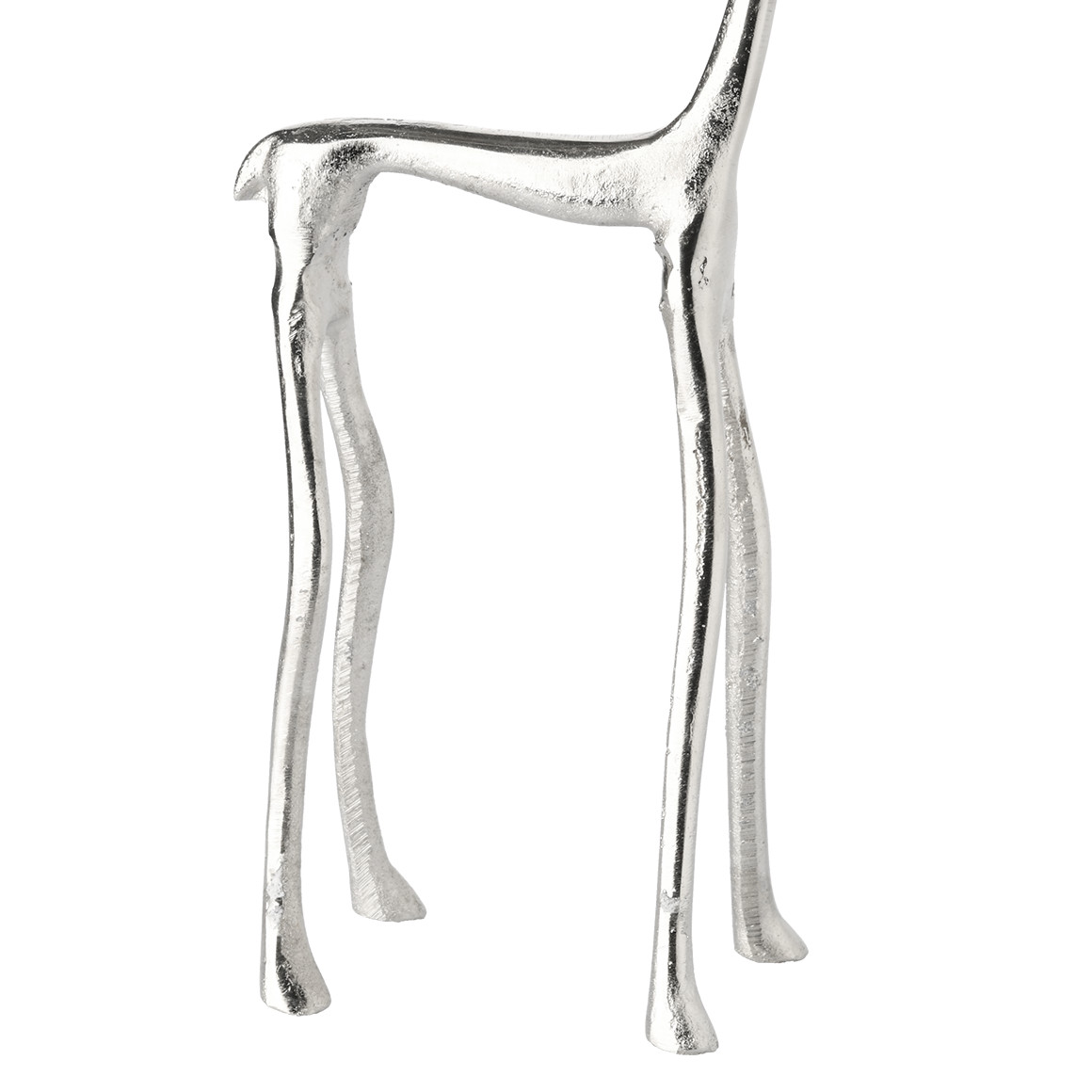 Großes Deko-Rentier aus Metall