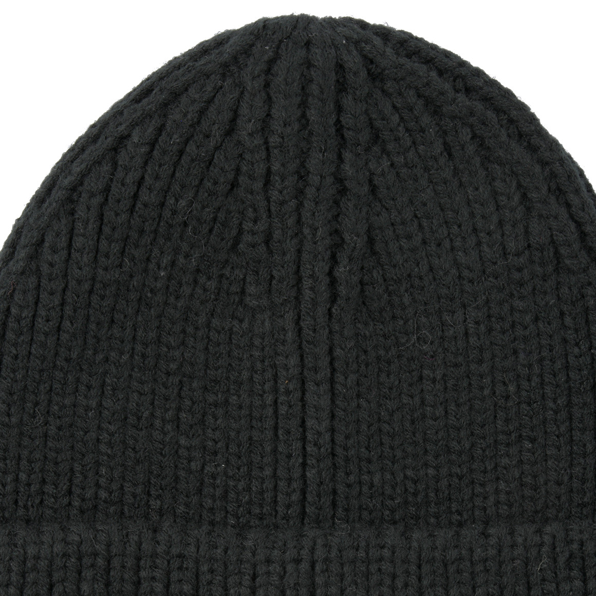 Damen Strickmütze mit Aufnäher