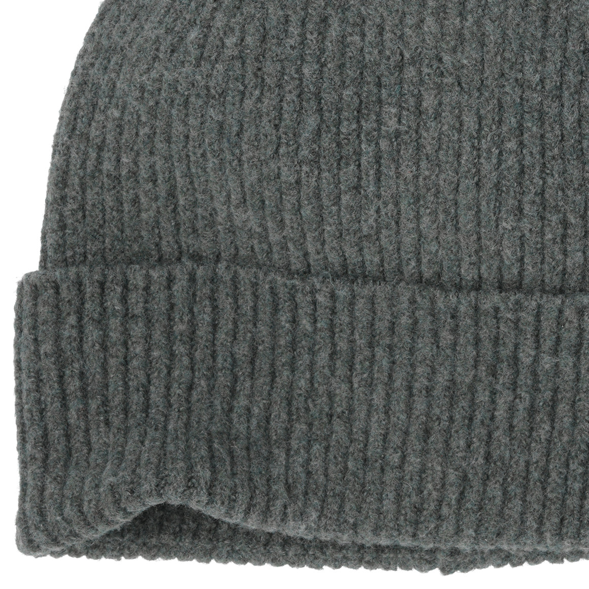 Damen Strickmütze mit Rippstruktur