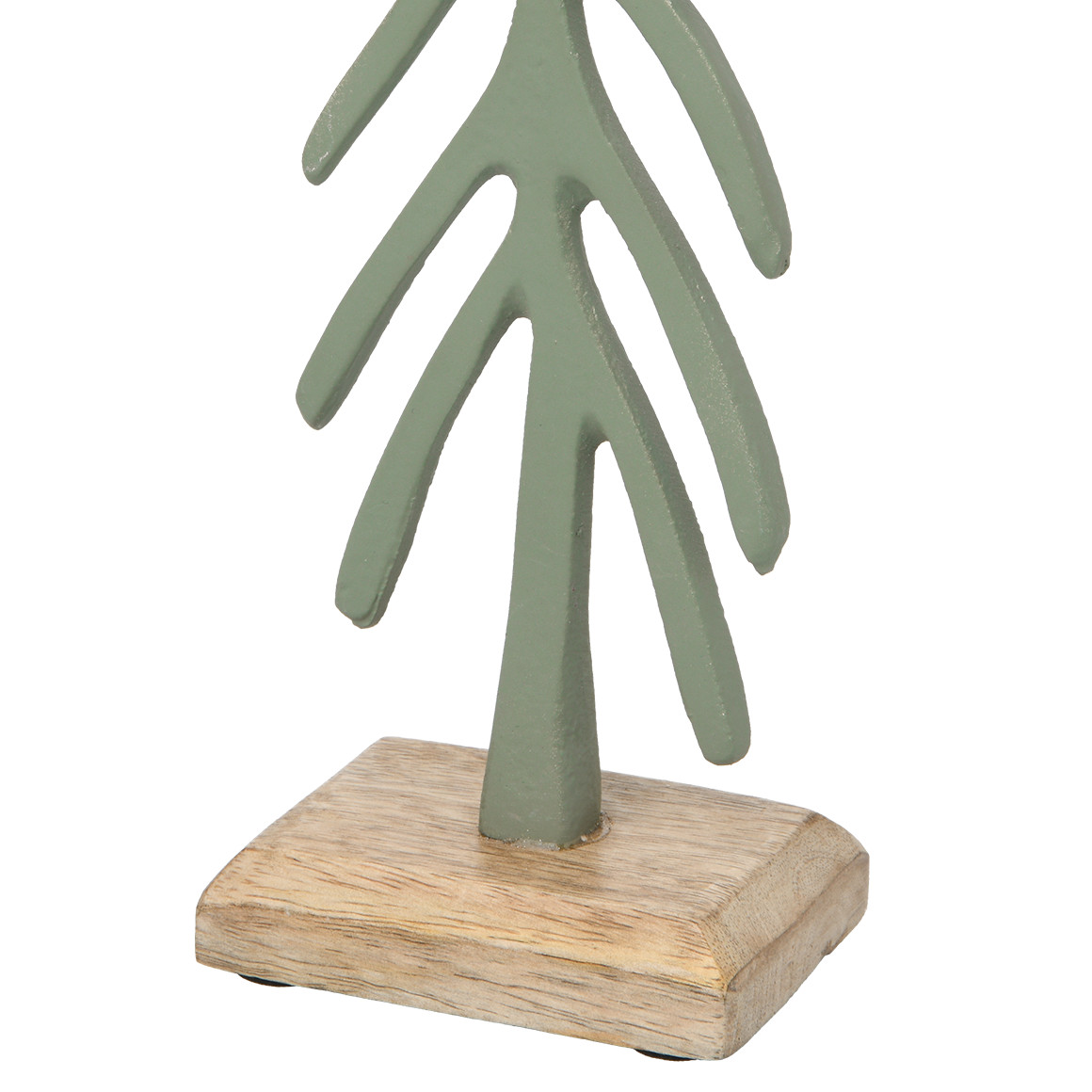 Kleine decoratieve metalen boom