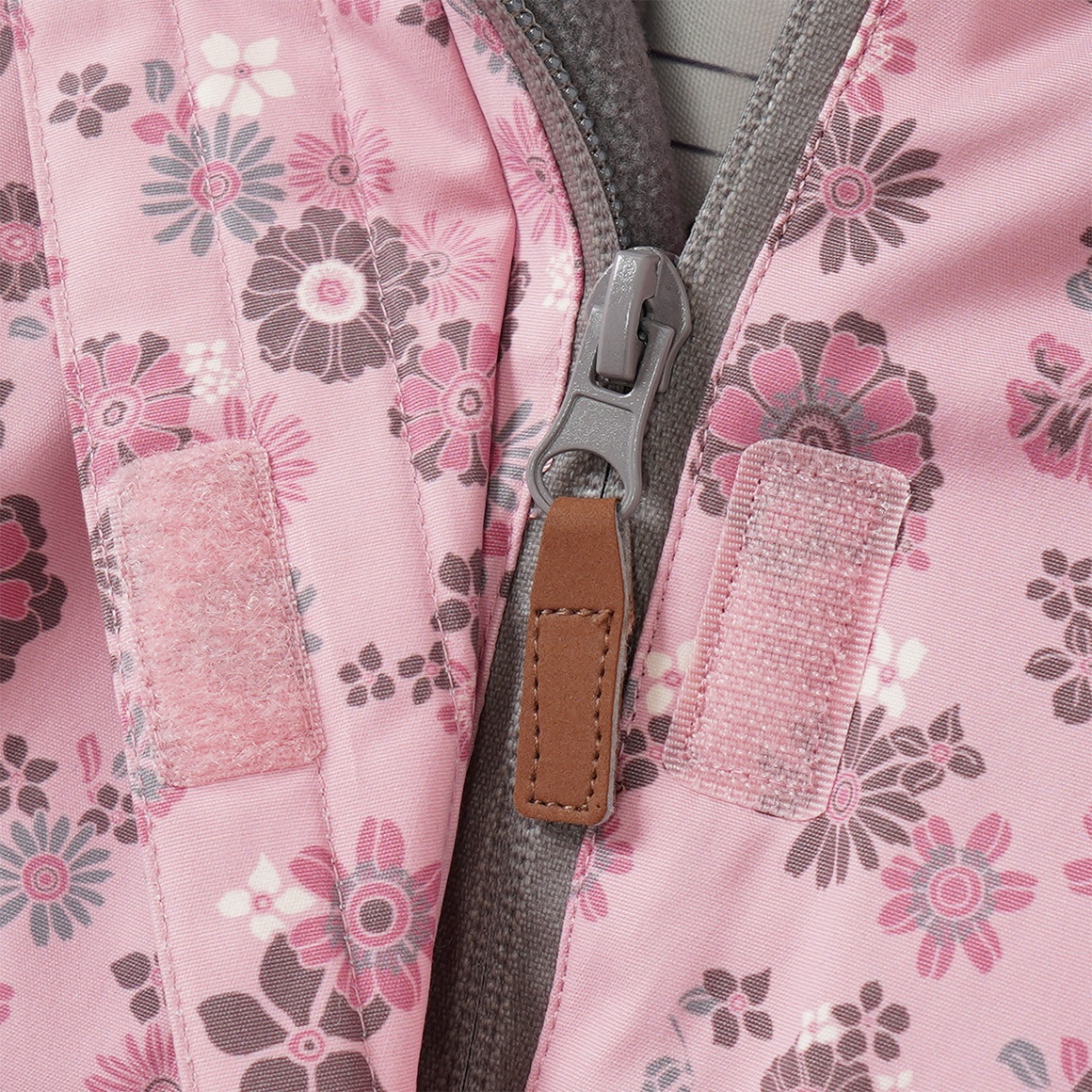 Mädchen Schneeoverall im Millefleur-Design