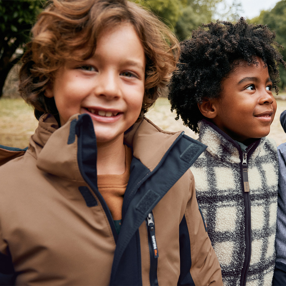 Jungen Schneejacke mit Kapuze
