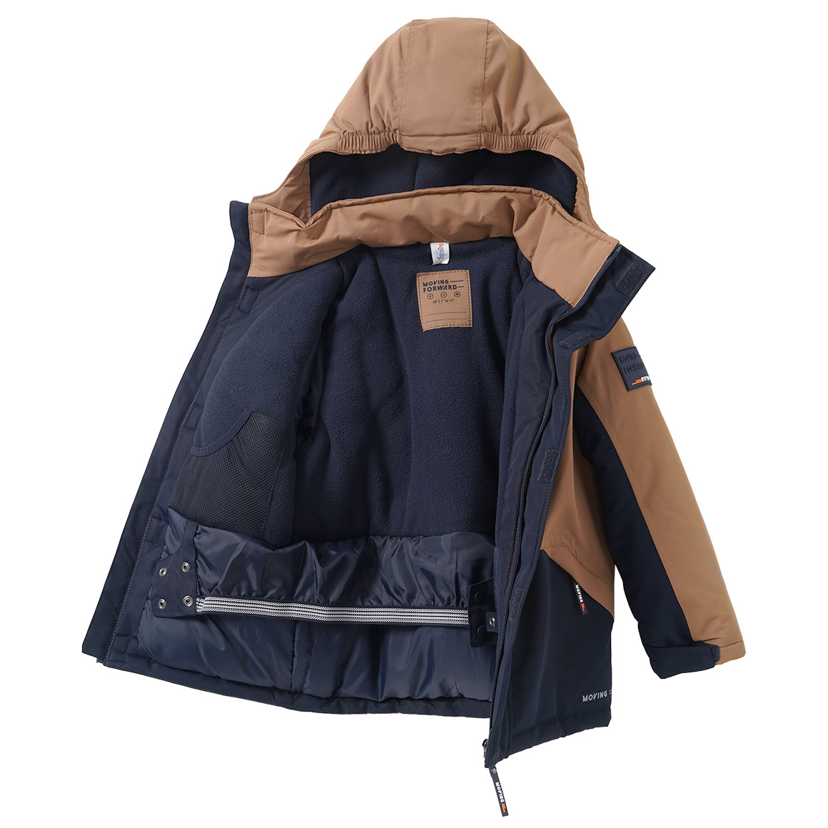 Jungen Schneejacke mit Kapuze