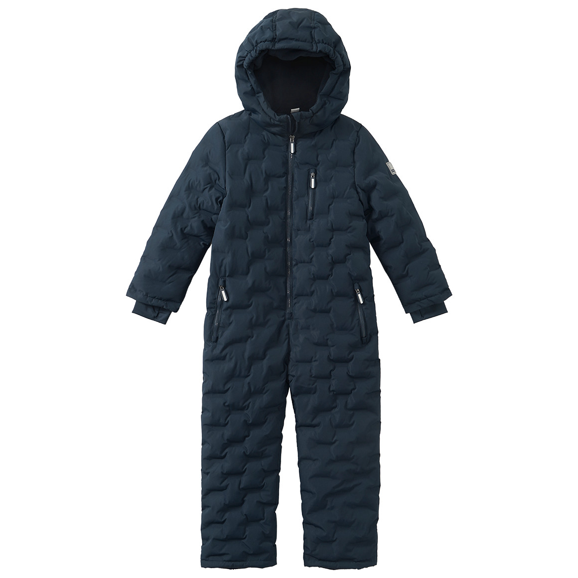 Jungen Schneeoverall in Unifarben