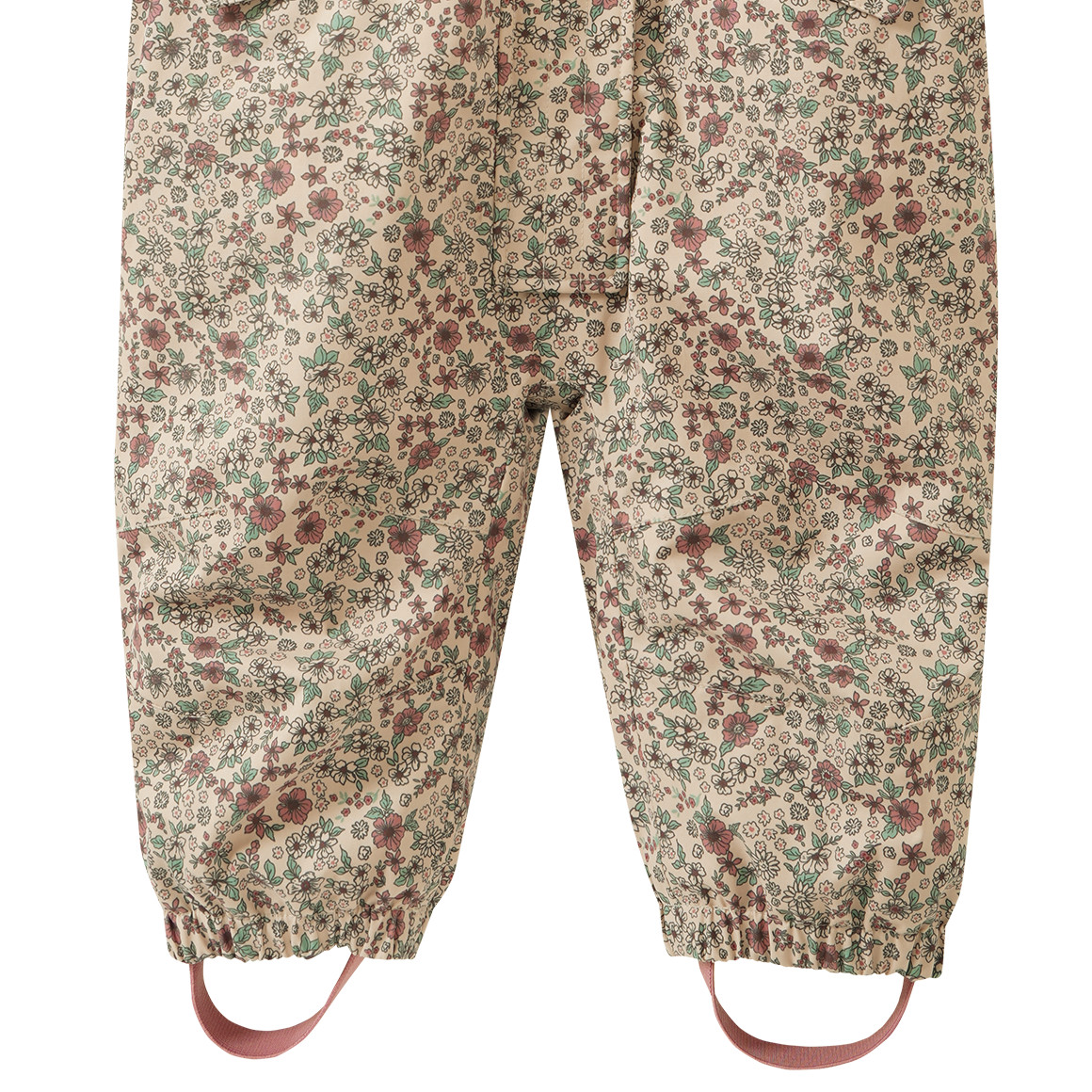Baby Schneeoverall im Millefleur-Design