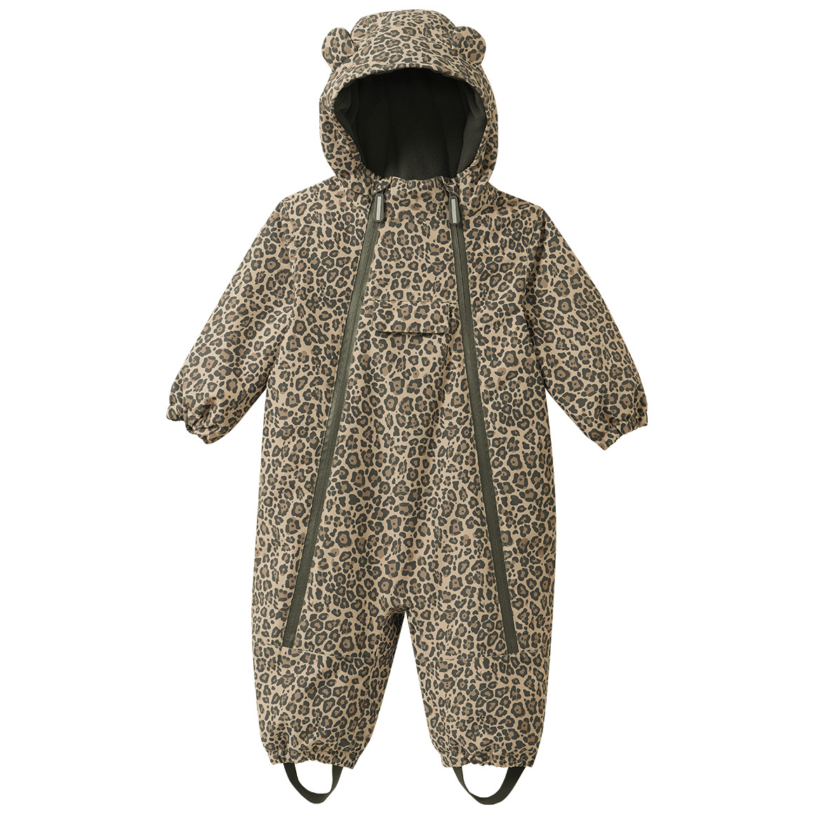 Baby Schneeoverall im Leo-Design