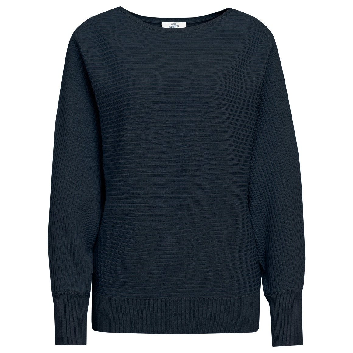 Damen Strickpullover mit Querrippen