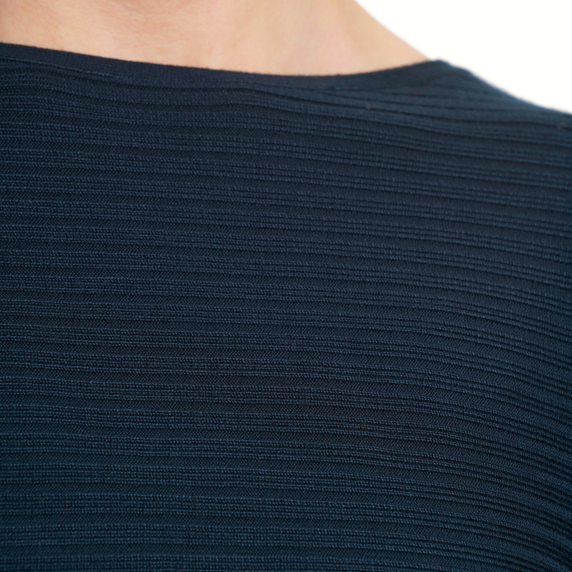 Damen Strickpullover mit Querrippen