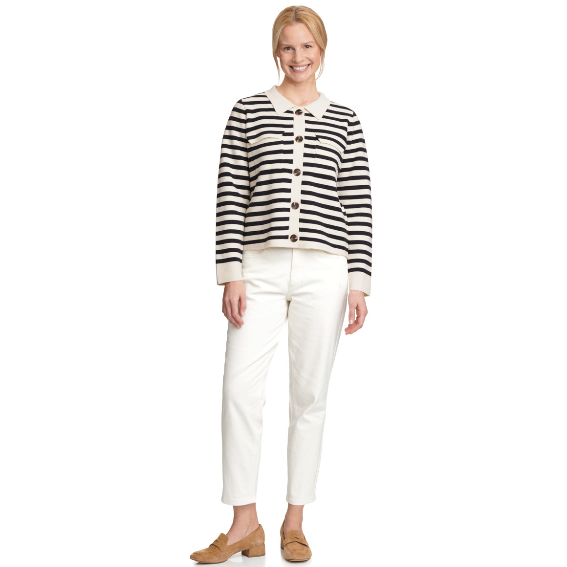 Damen Strickjacke mit Taschen