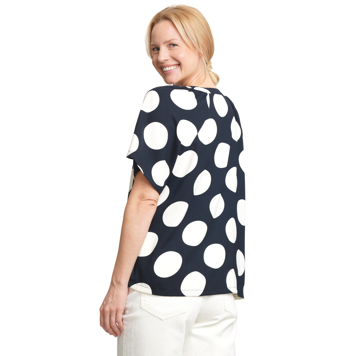 Damen Bluse mit kurzem Arm