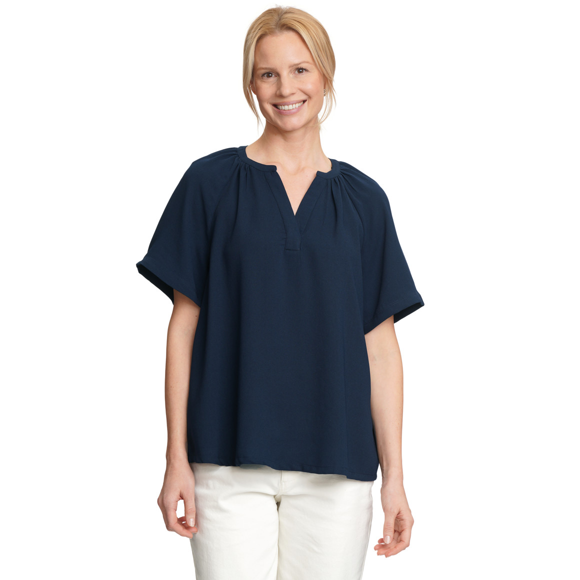 Damen Bluse mit kurzem Arm