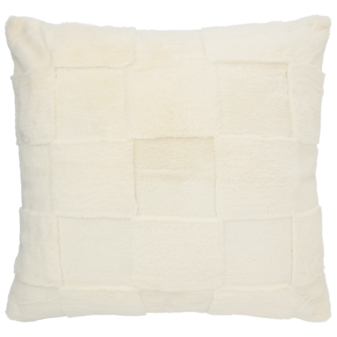 Kussensloop met pluche