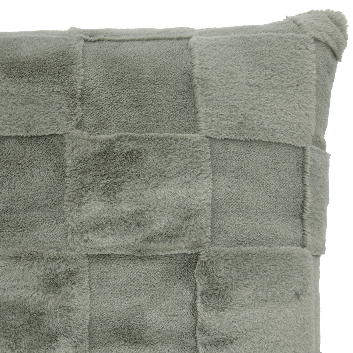 Kussensloop met pluche