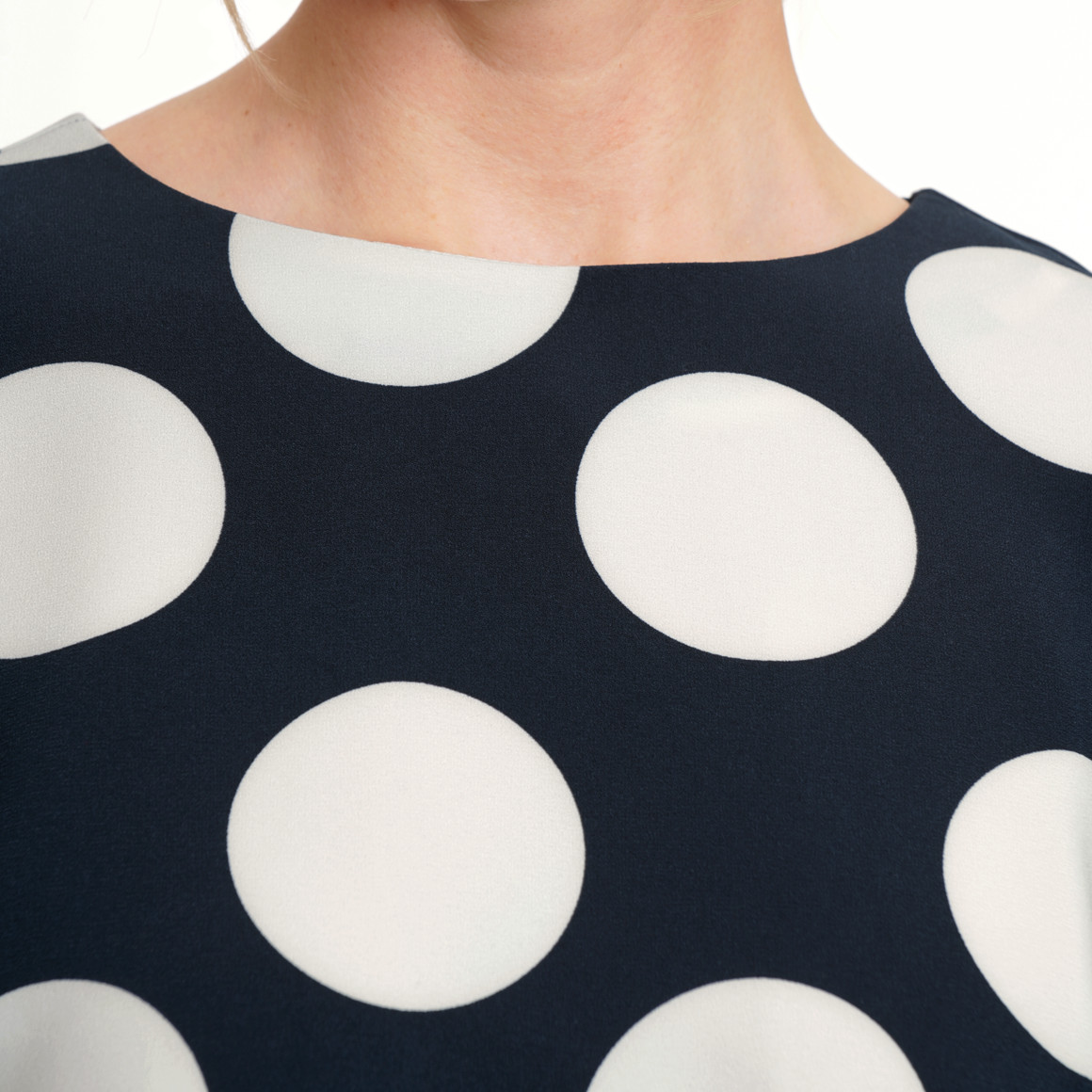 Damen Kleid mit Punkte-Allover