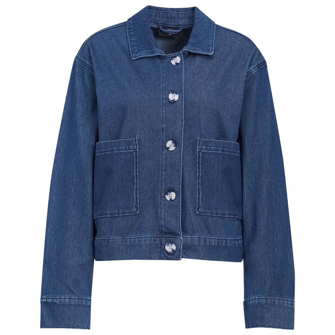 Damen Jeansjacke mit Knopfleiste