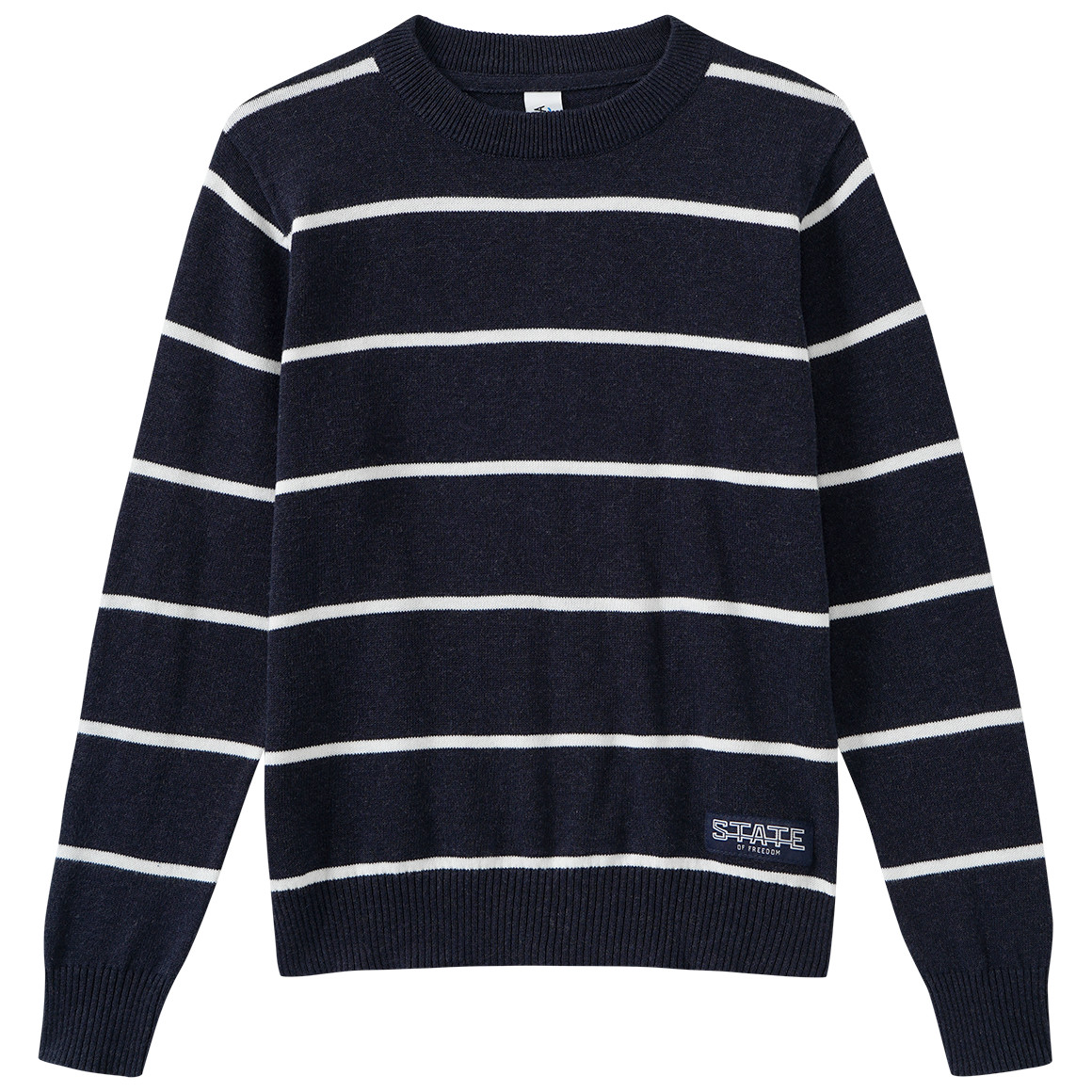 Jungen Pullover mit Streifen