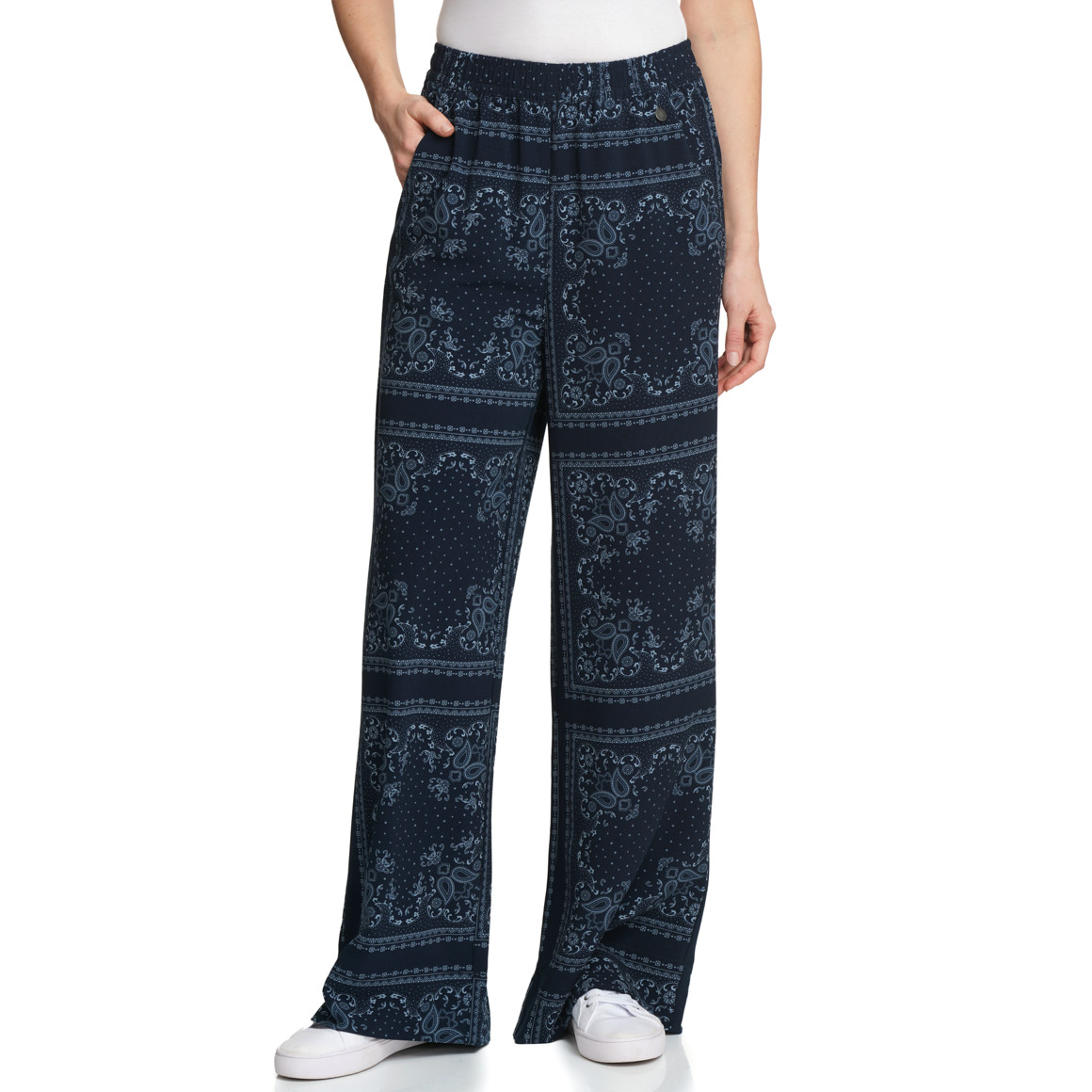Damen Hose mit Allover-Print