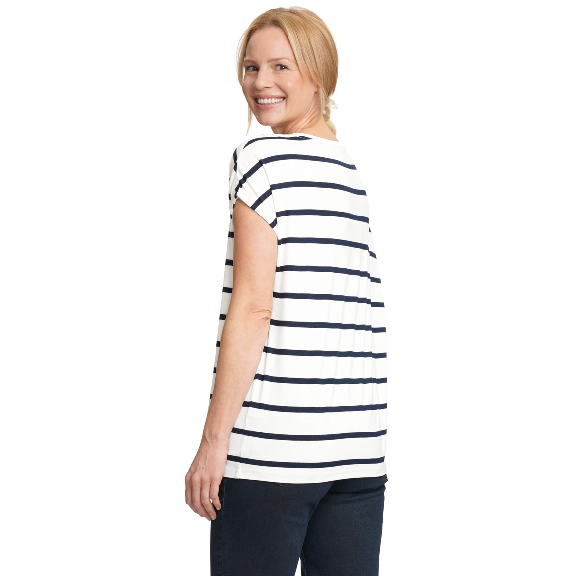 Damen T-Shirt mit Streifen