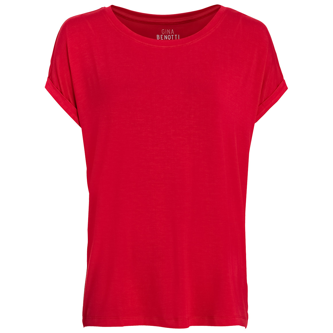 Damen T-Shirt unifarben