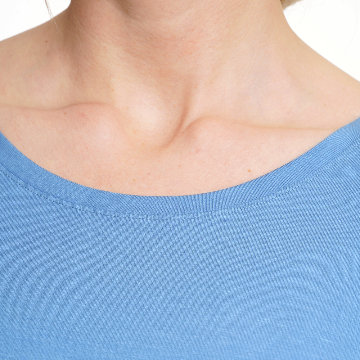 Damen T-Shirt unifarben