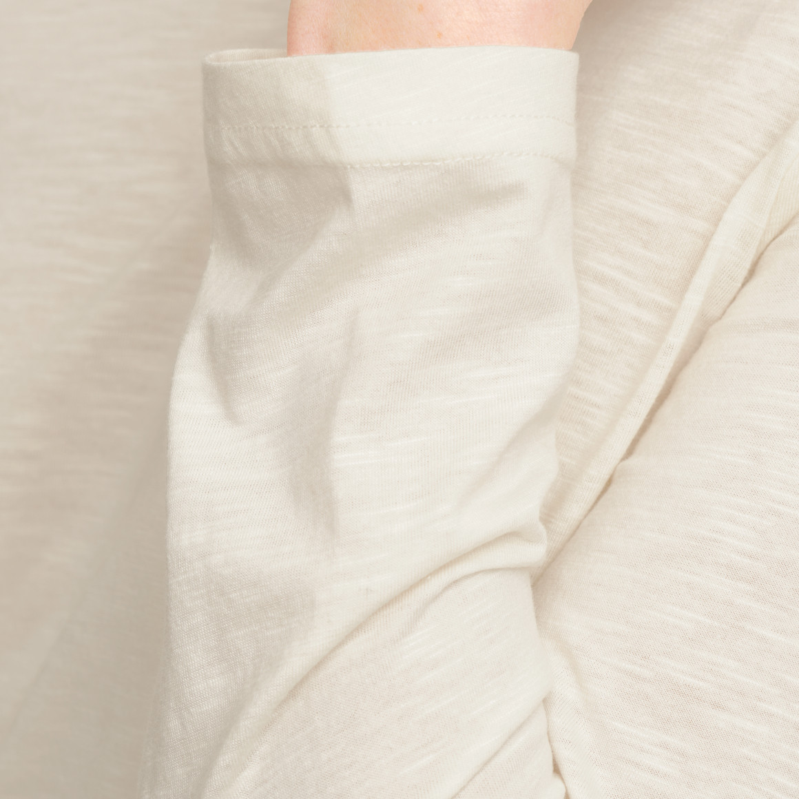 Damen Langarmshirt unifarben