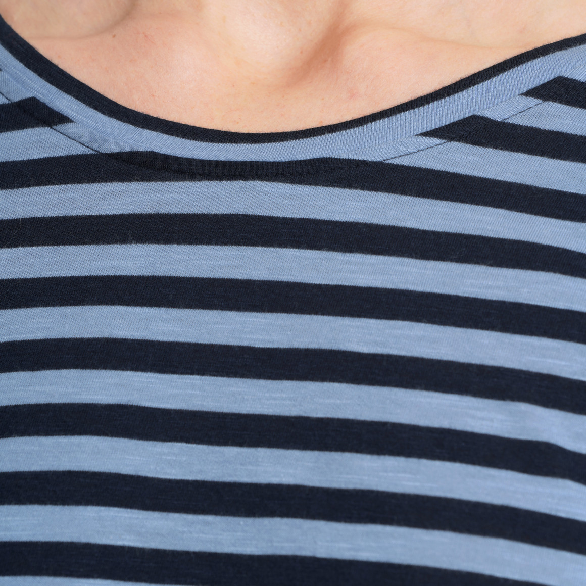 Damen Langarmshirt im Streifen-Look