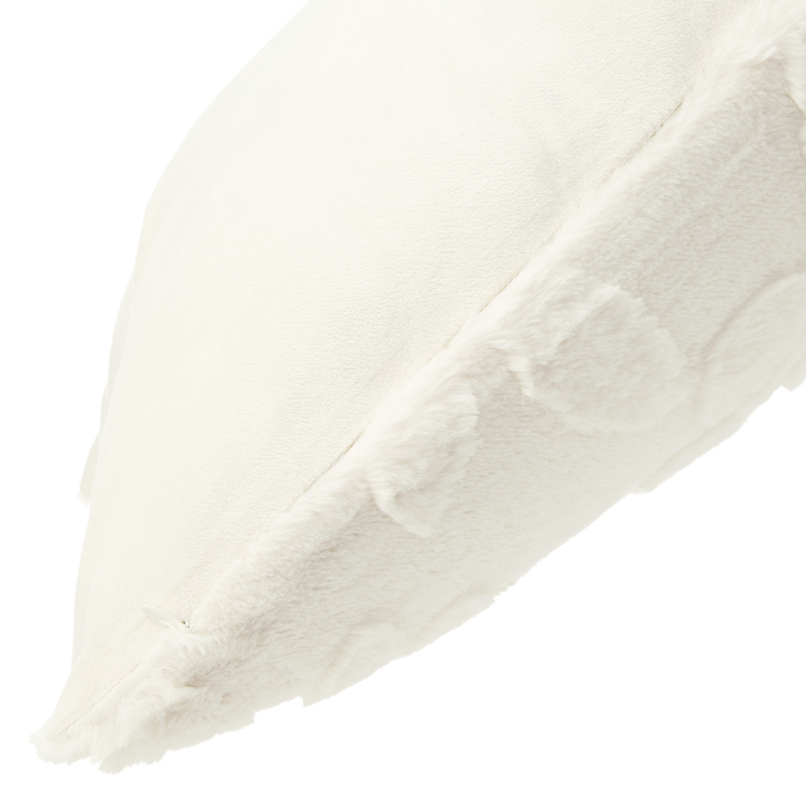 Kussenhoes met bladstructuur